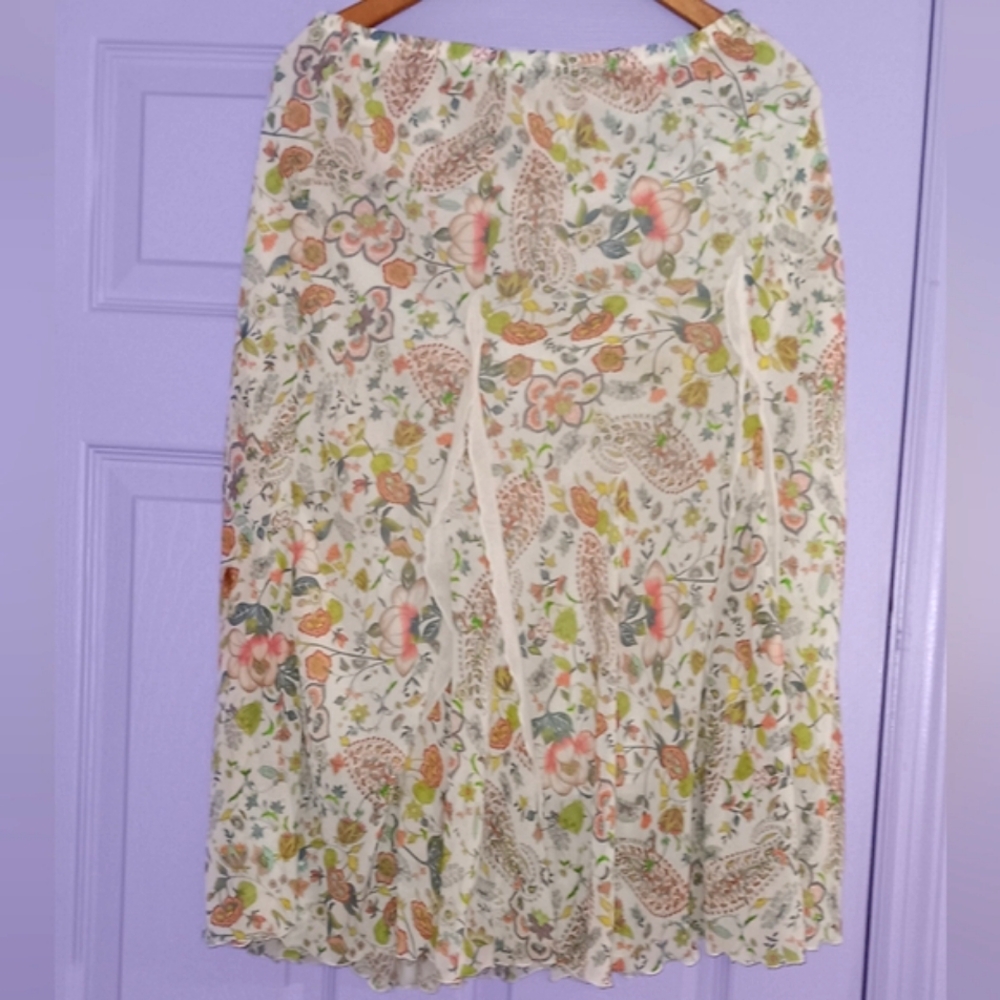 💕HP! No Boundaries |  Cottagecore Floral Flowy Skirt Small